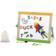 Kid'oh Magnetic Dry Erase & Chalk Board w/Accessories