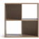 Argos Home Squares 4 Cube Oak Book Shelf 61cm