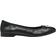 Tamaris Leather Ballerina - Black