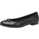 Tamaris Leather Ballerina - Black