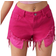 Shein Ripped Raw Hem Denim Shorts for Teen Girls