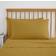 Dunelm Pure Cotton Plain Dye Duvet Cover Yellow (200x135cm)