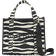 River Island Zebra Embroidered Tote Bag - Black