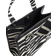 River Island Zebra Embroidered Tote Bag - Black