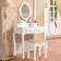 Temu Uenjoy White Schminktisch 40x143cm