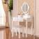 Temu Uenjoy White Schminktisch 40x143cm