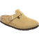 Birkenstock Boston Suede Leather - Latte Cream