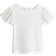 H&M Chiffon Sleeve Top - White