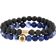 Lucléon Miro Bracelet - Gold/Agate/Lava