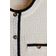 H&M Textured-Knit Dress - Cream/Black