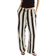 H&M Wide Pull-On Trousers - White/Striped