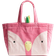 H&M Animal Motif Beach Bag - Pink/Parrot