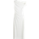 H&M One Shoulder Top with Twisted Detail - White