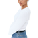 H&M Ribbed Cotton Top - White