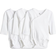 H&M 3er-Pack Langarmbodys Weiß 0-1M