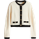 H&M Fine-Knit Cardigan - Cream/Black