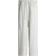 H&M Straight Drawstring Trousers - Cream/Striped