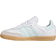 adidas Junior Samba OG Shoes - Cloud White/Semi Flash Aqua/Gum