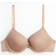 H&M Dame Beige 2-pak pushup-bh'er micro