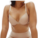 H&M Dame Beige 2-pak pushup-bh'er micro