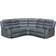 SquareBoxx Milano Grey Sofa 230cm 5 Seater