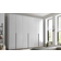 MID.YOU Keighley Weiß Kleiderschrank 270x225cm
