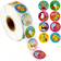 Shein 500pcs Kids Cartoon Encouragement Stickers Educational Toys Many Styles Cute Animals Expressions Sticker Children Diy Reward Toy