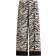 H&M Wide Trousers - Cream/Zebra Print