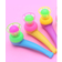 Shein 4pcs/set Random Color Inflatable Levitation Ball Creative Stress Relief Toy