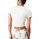 H&M Bead Detail Ruched Top - Cream