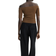 H&M Linen Blend Trousers - Black