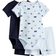 H&M 4-Piece Cotton Jersey Set - Blue