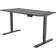 Piranha E-Base Svart Skrivbord 60x120cm