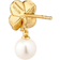 Flora Danica Four Leaf Clover Earrings - Gold/Pearls