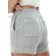 H&M Washed Cotton Sweatshorts - Light Sage Green
