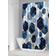 Shein 1/3/4pcs Blue Shower Curtain Set Modern Art Geometric Bathroom Set Navy Blue Bathroom Curtain Set With 12 Hooks Bathroom Rug Bathroom Mat And Toilet Rug Home Bathroom Decor Summer