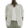 H&M Regular Fit Linen-Blend Shirt - Greige/Striped