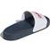adidas Adilette Shower - Cloud White/Better Scarlet/Team Navy Blue 2