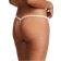 PINK The Wink G String Floral Lace Knickers - Coconut White