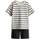 H&M Boys 2-Piece T-Shirt And Shorts Set - Grey