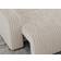 MKS Ecksofa Argos Beige Cord Sofa 132cm 3-Sitzer