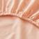 Dunelm Soft Cotton Plain Bed Sheet Orange (190x90cm)