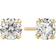 Sif Jakobs Venice Solitaire Earrings - Gold/Diamonds