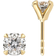 Sif Jakobs Venice Solitaire Earrings - Gold/Diamonds
