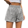 Shein EZwear Stripe Print Elastic Waist Wide Leg Shorts For Summer