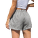 Shein EZwear Stripe Print Elastic Waist Wide Leg Shorts For Summer