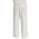H&M Wide Linen Blend Trousers - Cream