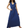 H&M Tie-Detail Dress - Dark Blue