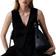 H&M Tailored Suit Waistcoat - Black