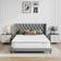 Novilla Cooling Memory Foam Pocket Sprung Mattress (Double 4'6) Coil Spring Matress 180x200cm